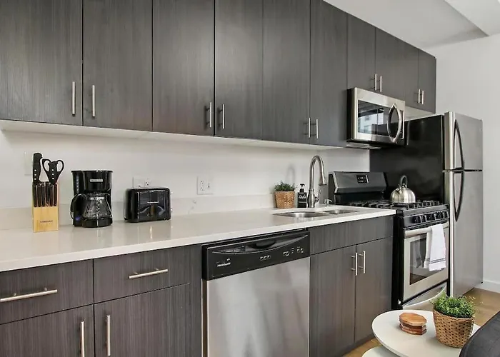 Apartamento 1br Modern Luxe With In-unit Laundry - 204 Rep *